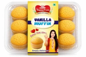 Vanilla Muffin 6 Pcs