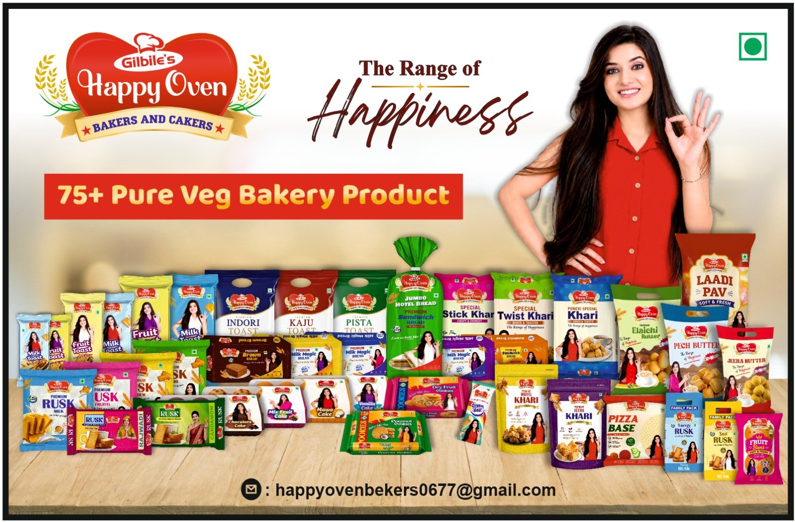 Gilbile's Happy Oven – Freshly baked happiness, premium bakery products